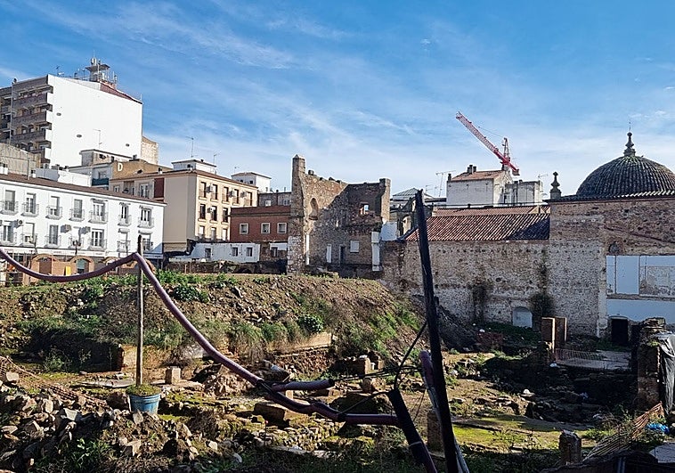 Obras mantiene que la gran plaza en el solar de las Concepcionistas estará lista en 2026